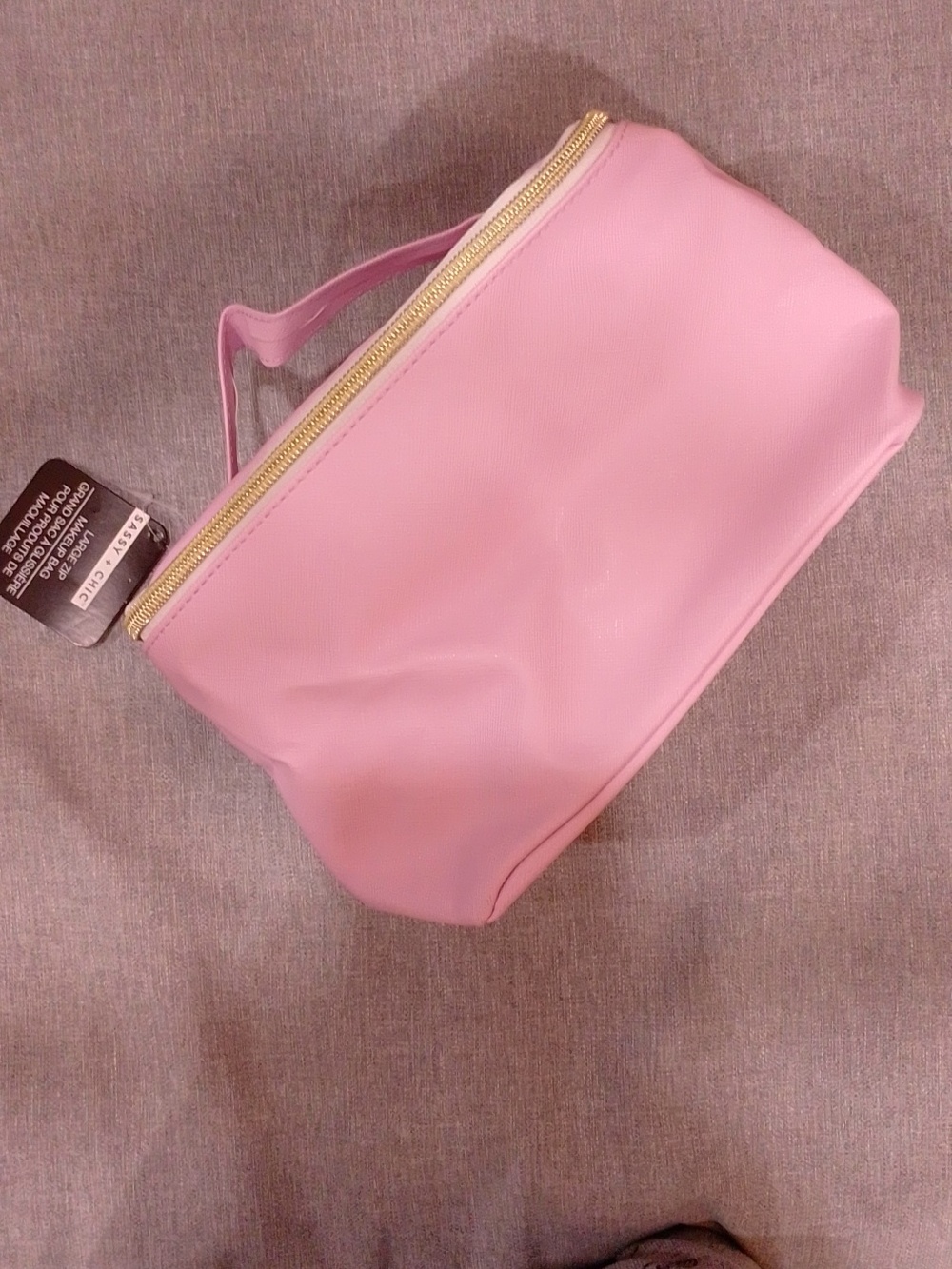 $5 Sassy + Chic Large Zip Makeup Bag Case